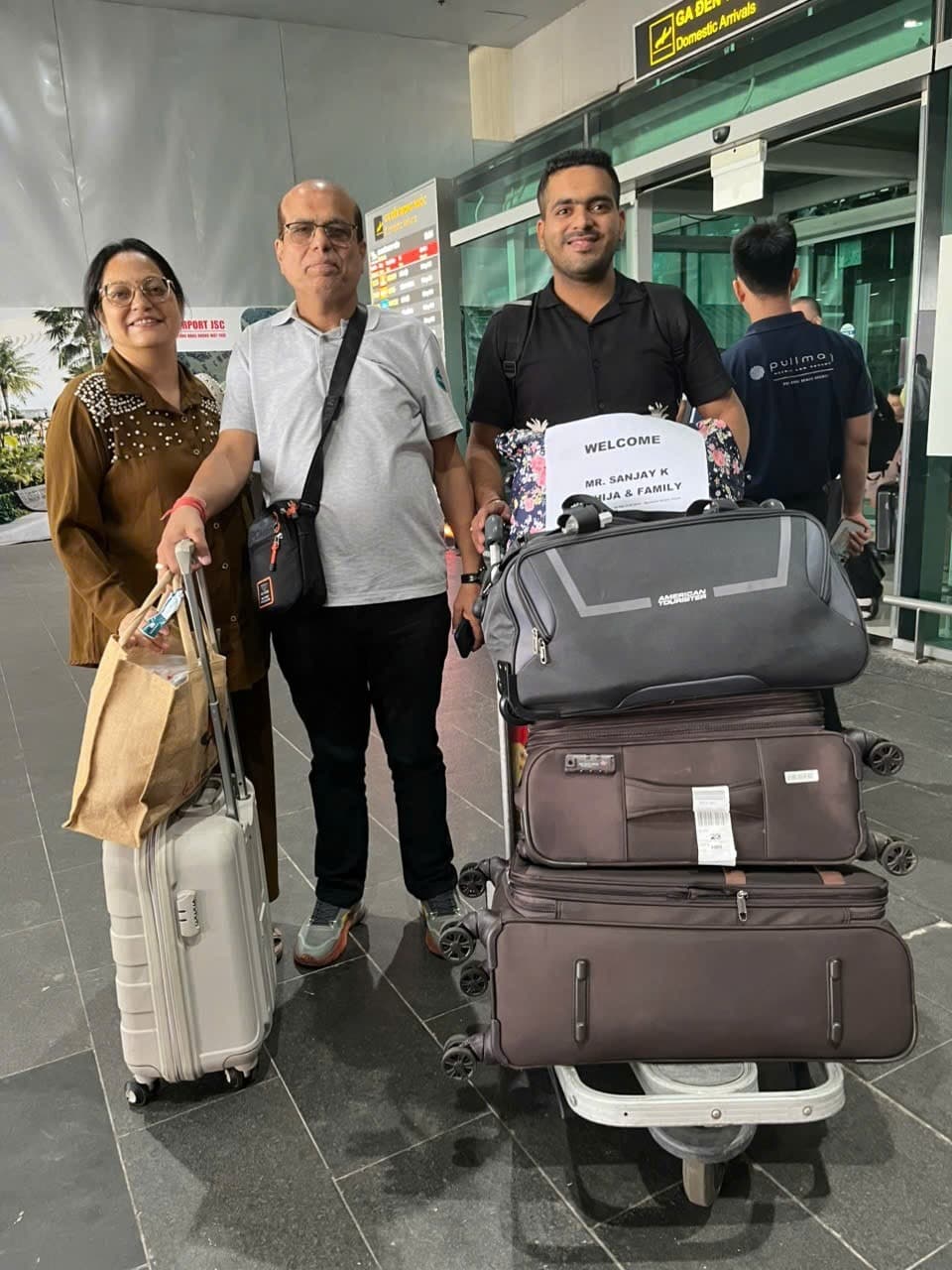 Warm airport welcome in Phú Quốc