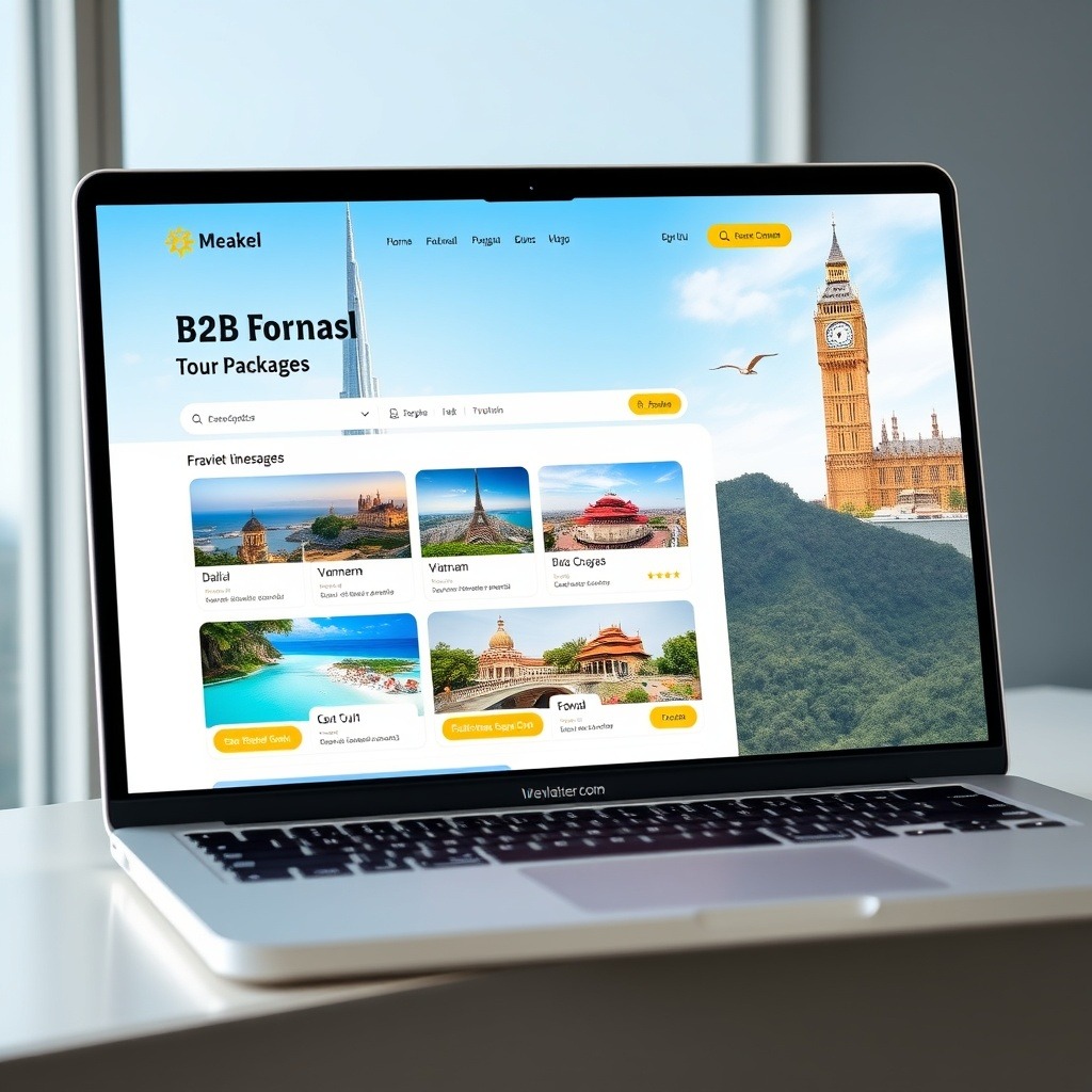 B2B portal for travel agent