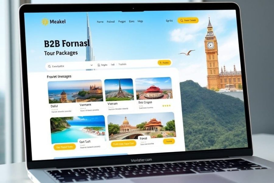B2B portal for travel agent
